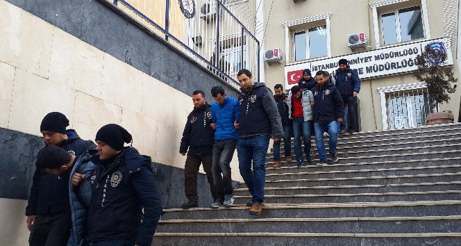İstanbul’da 24 kişilik hırsızlık çetesi çökertildi