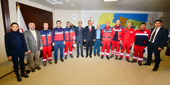 İstanbul UMKE Ekibi “Fırat Kalkanı” Operasyonuna Katıldı