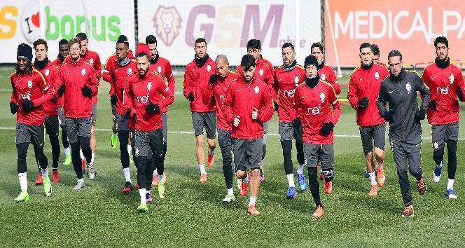 Galatasaray, Kayserispor maçı hazırlıklarına devam ediyor