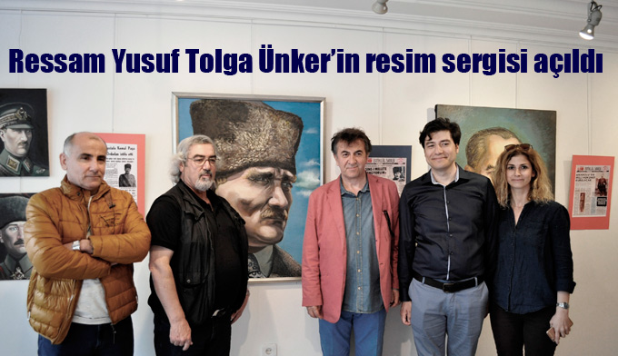 Ressam Yusuf Tolga Ünker’in resim sergisi Maltepe’de açıldı