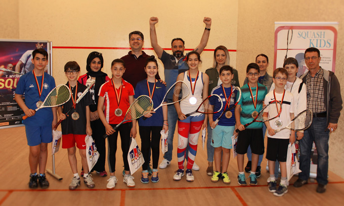 7. MyClub Squash Turnuvası Ataşehir’de yapıldı