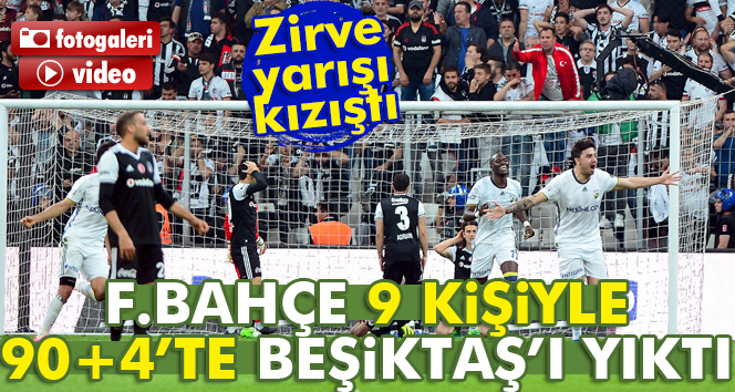 Beşiktaş – Fenerbahçe derbi maçı beraberlikle sonuçlandı