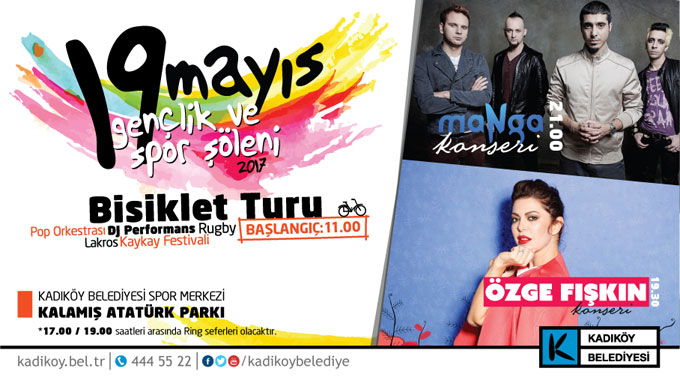 Kadıköy’de 19 Mayıs coşkuyla kutlanacak