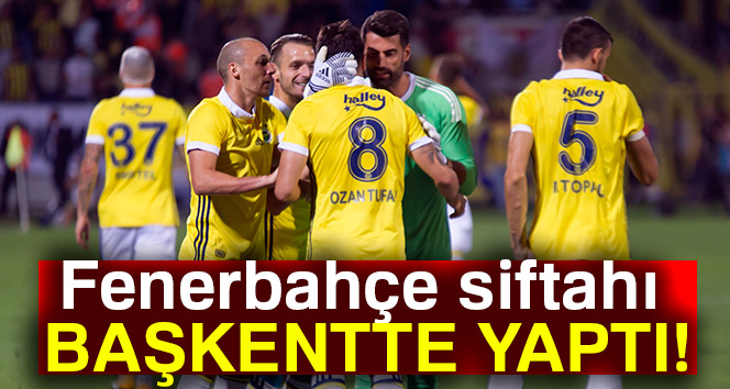 Kanarya Ankara’dan puan çıkardı, Gençlerbirliği 1-2 Fenerbahçe