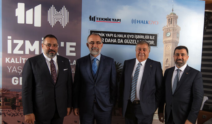 Gayrimenkulün devleri Teknik Yapı ve Halk GYO İzmir’de buluşuyor