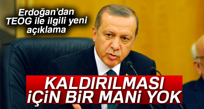 Cumhurbaşkanı Erdoğan: ‘TEOG ülke gündeminden düşmeli