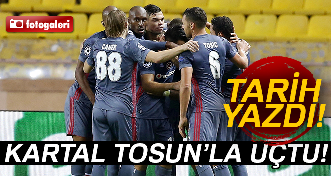 Siyah-beyazlılar,devler liginde ilk üç maçını kazanan ilk Türk takımı oldu