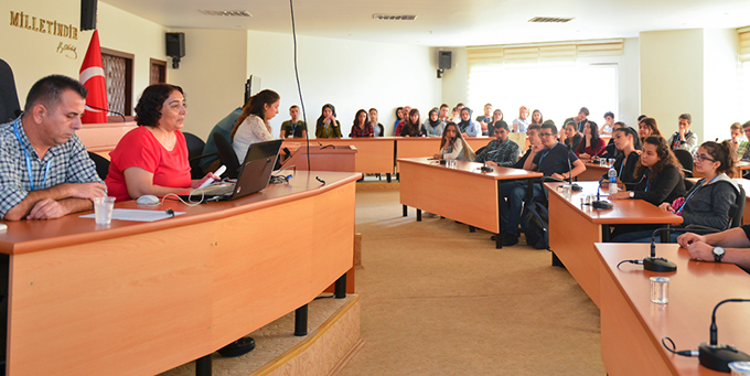 Maltepe Belediyesi stajyerlere temel iş sağlığı ve güvenliği eğitimi verdi