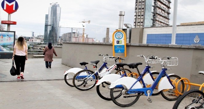 İSPARK, ücretsiz bisiklet hizmeti vermeye devam ediyor