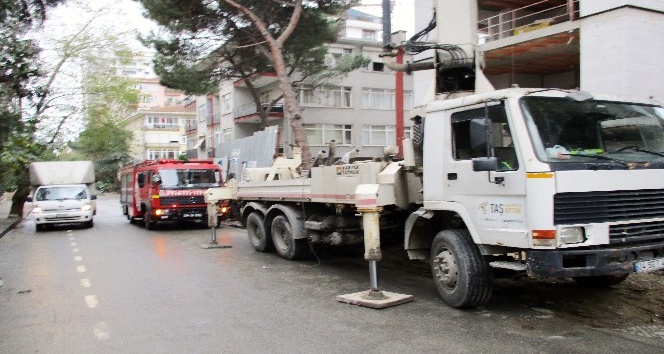 Kadıköy Göztepe Mahallesi’nde inşaat kazası: 1 yaralı