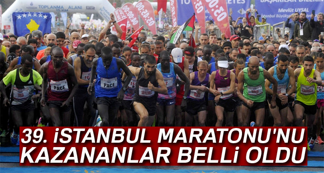 Vodafone 39. İstanbul Maratonu yapıldı