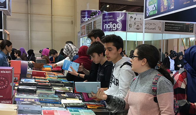 Ahmet Şimşek Anadolu Lisesi öğrencileri TÜYAP Kitap Fuarını gezdi