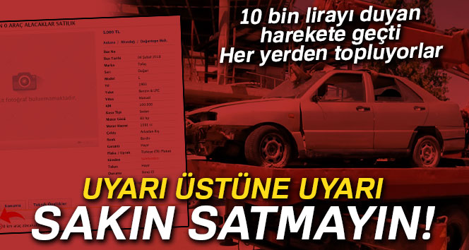 Hurda araç sahiplerine ÖTV indirimi ile ilgili uyarı
