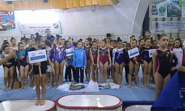 Ahmet Şimşekli Jimnastikçiler Türkiye Beşincisi oldu