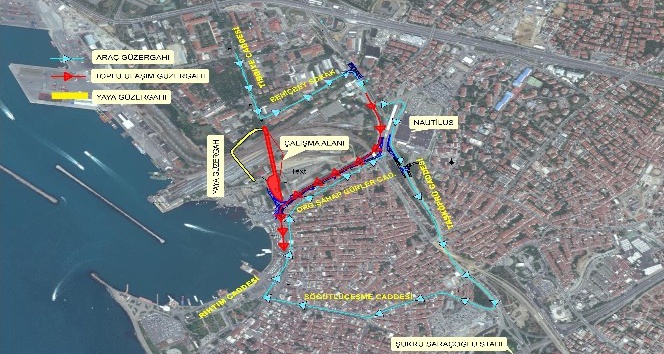 Kadıköy Tıbbiye Caddesi üzerinde bulunan köprü yıkılarak yenilenecek