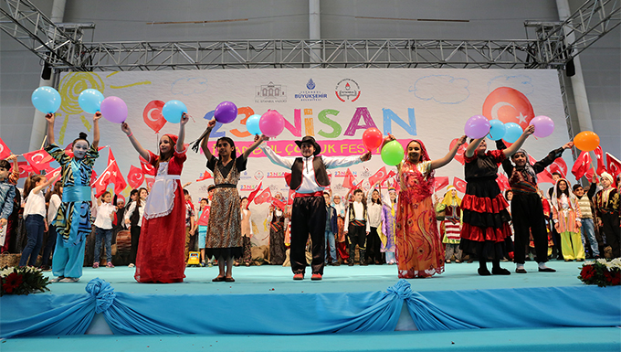 Yenikapı’da 23 Nisan İstanbul Çocuk Festivali coşkusu