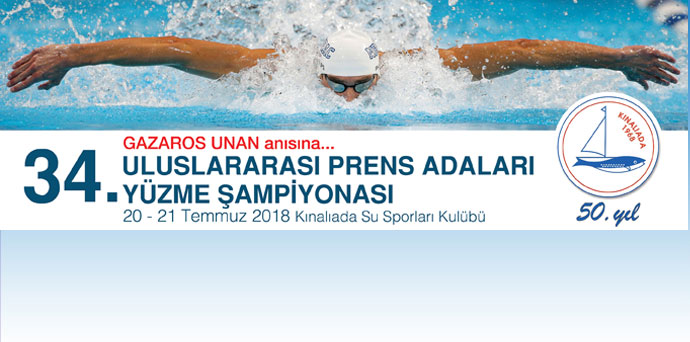 34. Uluslararası Prens Adaları Yüzme Şampiyonası Başlıyor