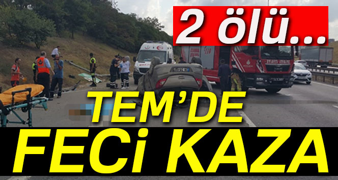 Sultanbeyli’de feci kaza: 2 ölü