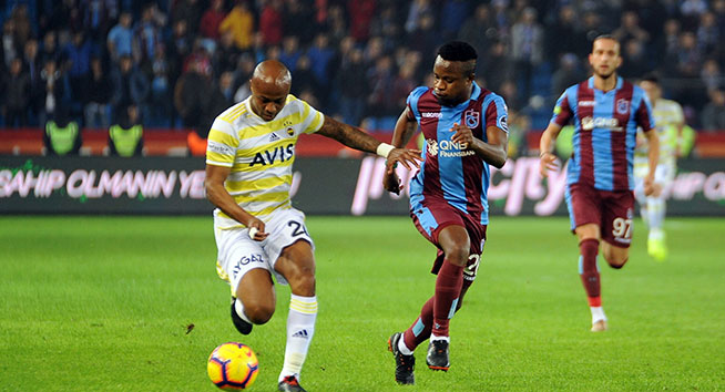 Trabzonspor, Fenerbahçe’yi 2-1 mağlup etti