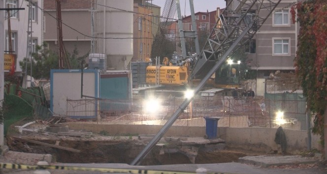 Ümraniye’de çöken metro inşaatında 1 kişinin yeri tespit edildi