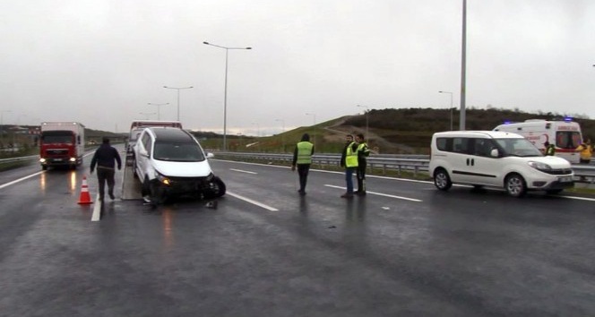 Kuzey Marmara Otoyolun’da kaza 1 yaralı