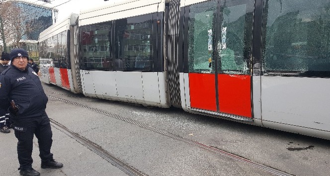 Topkapı’da tramvay kazası