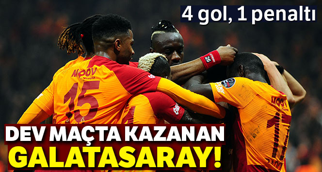 Galatasaray Trabzonspor’u 3 golle yıktı!