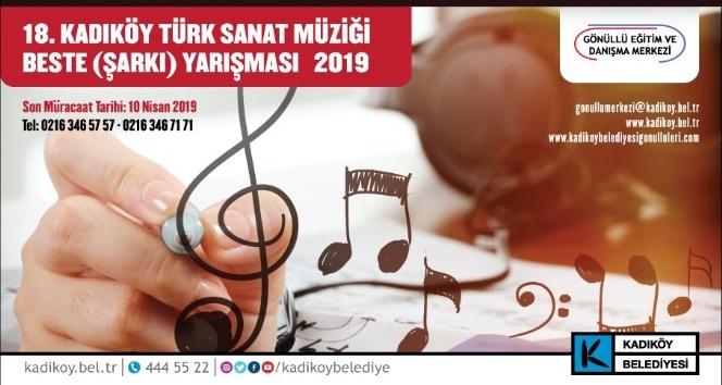 Kadıköy Türk sanat müziği beste yarışması başladı