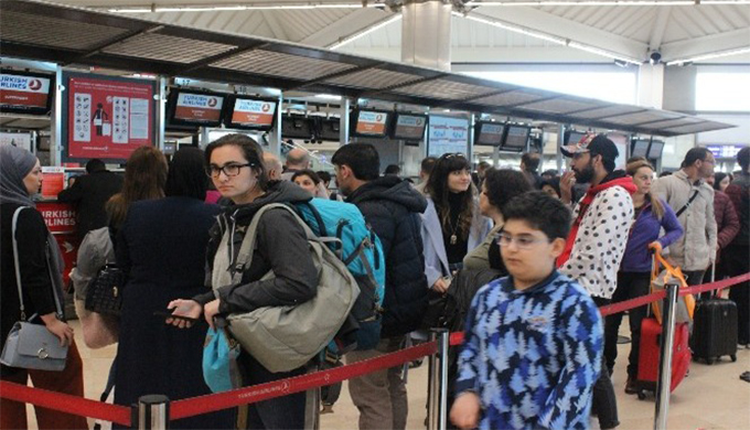 Atatürk Havalimanı’nda Seçim Trafiği