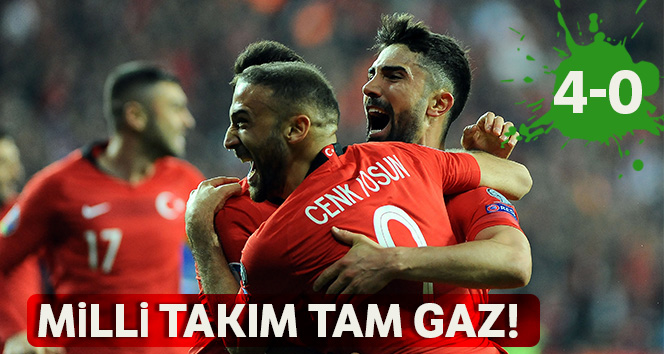 Türkiye A Milli Takımı, Moldova’yı 4-0 yendi