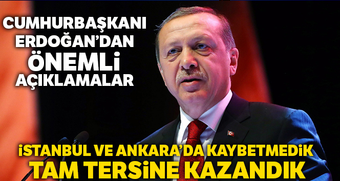 Erdoğan Kızılcahamam’da konuştu