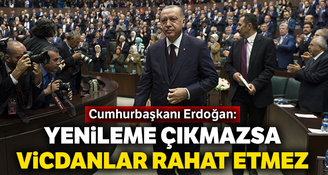 Cumhurbaşkanı Erdoğan MKYK toplantısında konuştu