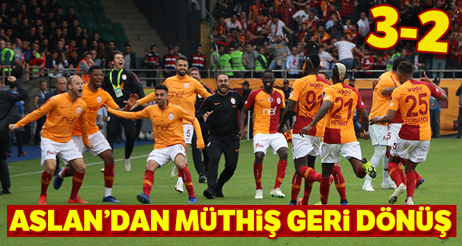 Galatasaray Çaykur Rizespor’u 3-2 mağlup etti