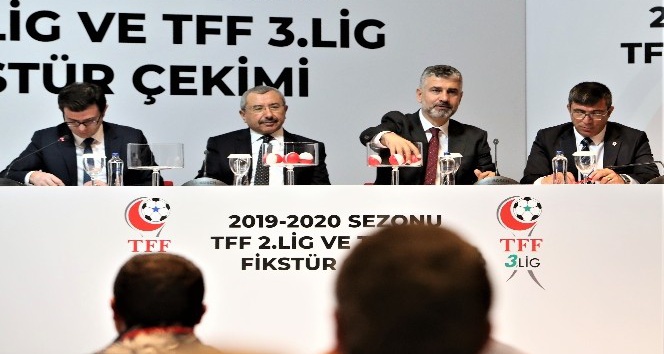 TFF 2019-2020 sezonu 3. Lig fikstürü çekildi