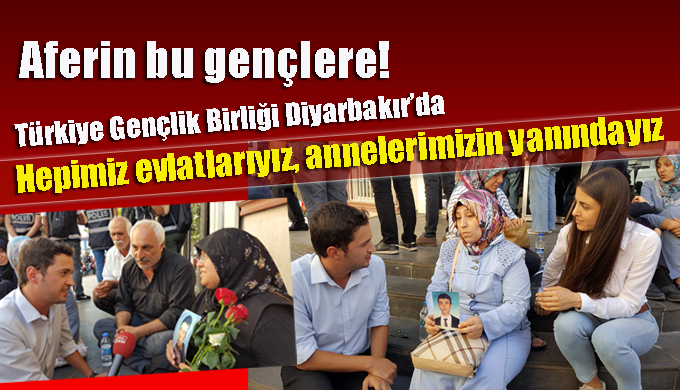 Aferin bu gençlere! Türkiye Gençlik Birliği Diyarbakır’da