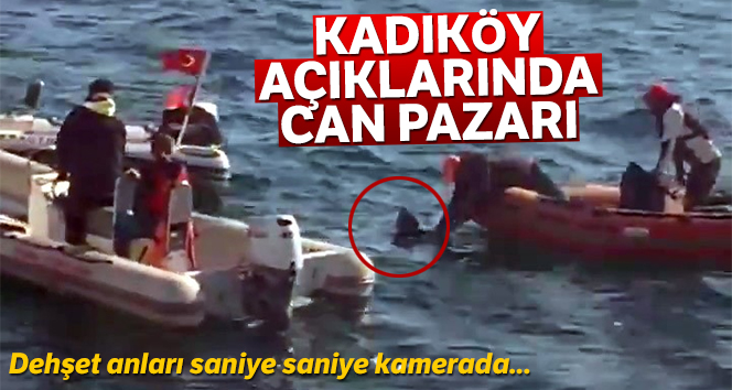 Kadıköy’den Adalar’a giden vapurdan denize atladığı iddia edilen genç kadın kurtarıldı