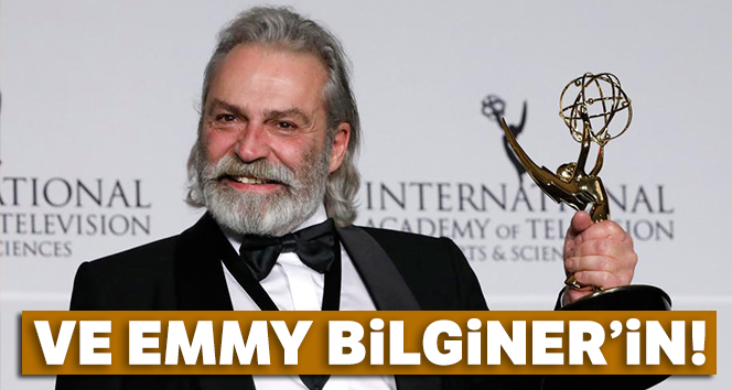 Haluk Bilginer, Emmy Ödülleri’nde en iyi erkek oyuncu seçildi