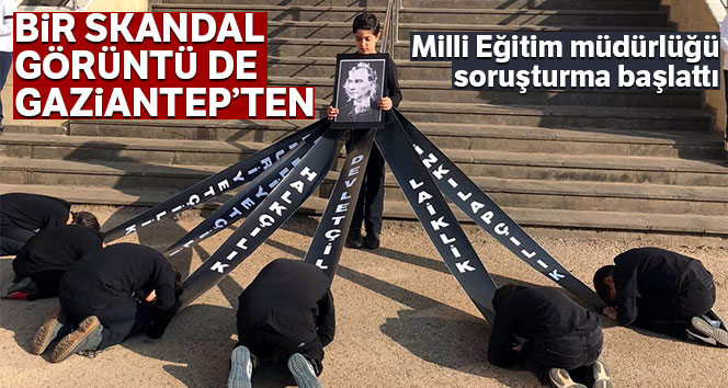 10 Kasım Atatürk’ü Anma etkinliklerinde skandal görüntülere soruşturma