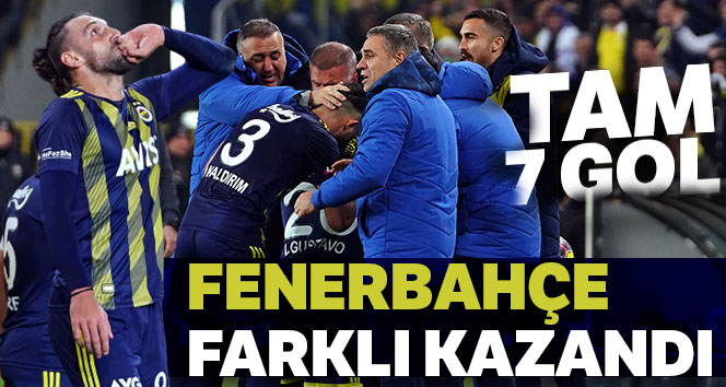 Fenerbahçe farklı kazandı! Fenerbahçe 5 – 2 Gençlerbirliği