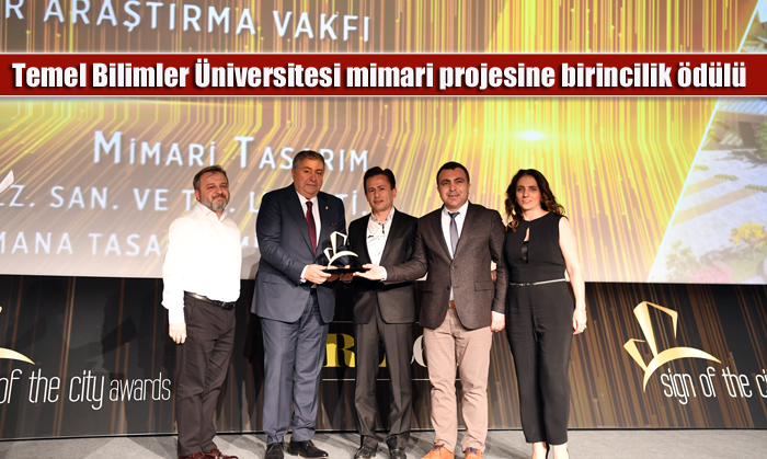 Temel Bilimler Üniversitesi mimari projesine birincilik ödülü