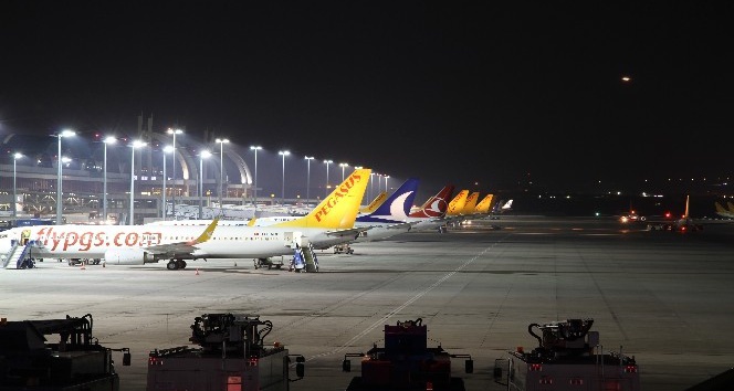 Sabiha Gökçen Uluslararası Havalimanı’nda uçuş rekoru kırıldı
