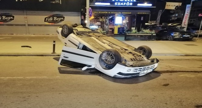 Bağdat Caddesi’nde korkunç  kaza