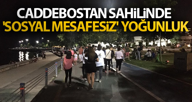 İstanbullular, Caddebostan sahiline akın etti!