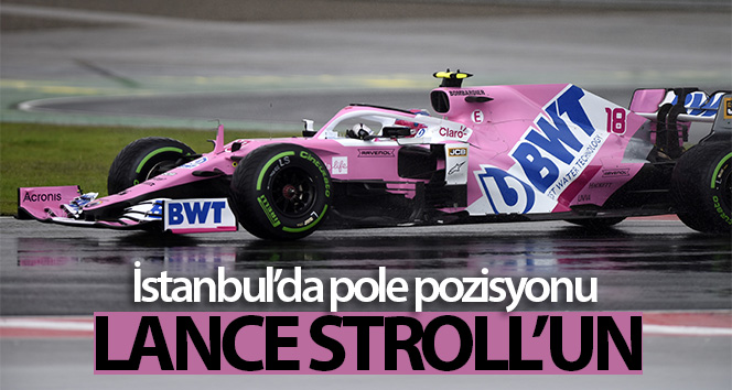 İstanbul’daki Formula 1 DHL Türkiye Grand Prix 2020’nin pole pozisyonu Lance Stroll’un