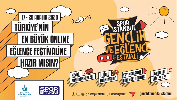 Sıkıntılı geçen 2020 yılına, İstanbul Gençlik ve Eğlence Festivali ile veda