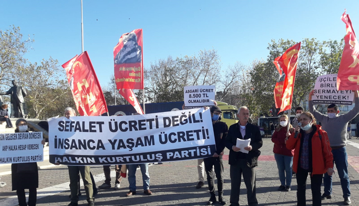 Kadıköy’de Asgari Ücret ve Kadın Cinayetleri Protesto Edildi!