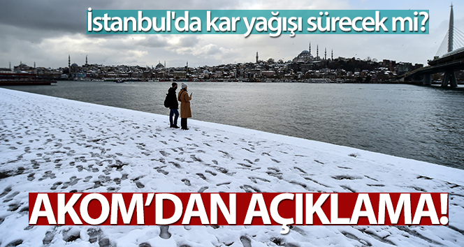 İstanbul’da kar şehri terk ediyor