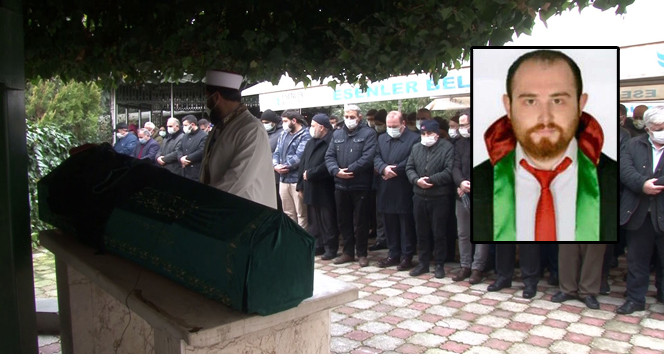 Gebze’de öldürülen avukat Ersin Arslan son yolculuğuna uğurlandı