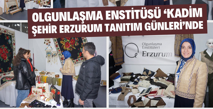 Erzurum Ehramı ve Bardız Kilimi İstanbul’da Tanıtılıyor