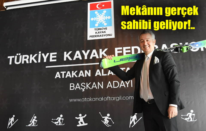 Türkiye Kayak Federasyonu Başkanlığına Atakan Alaftargil aday oldu